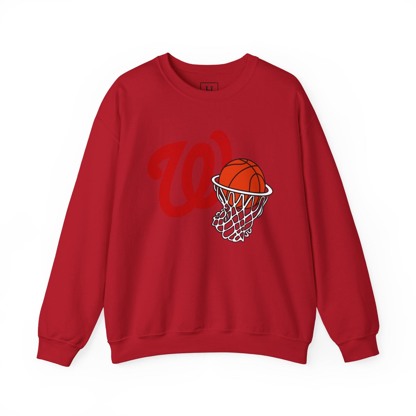 West Jessamine Logo & Basketball- Unisex Sweatshirt