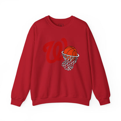 West Jessamine Logo & Basketball- Unisex Sweatshirt