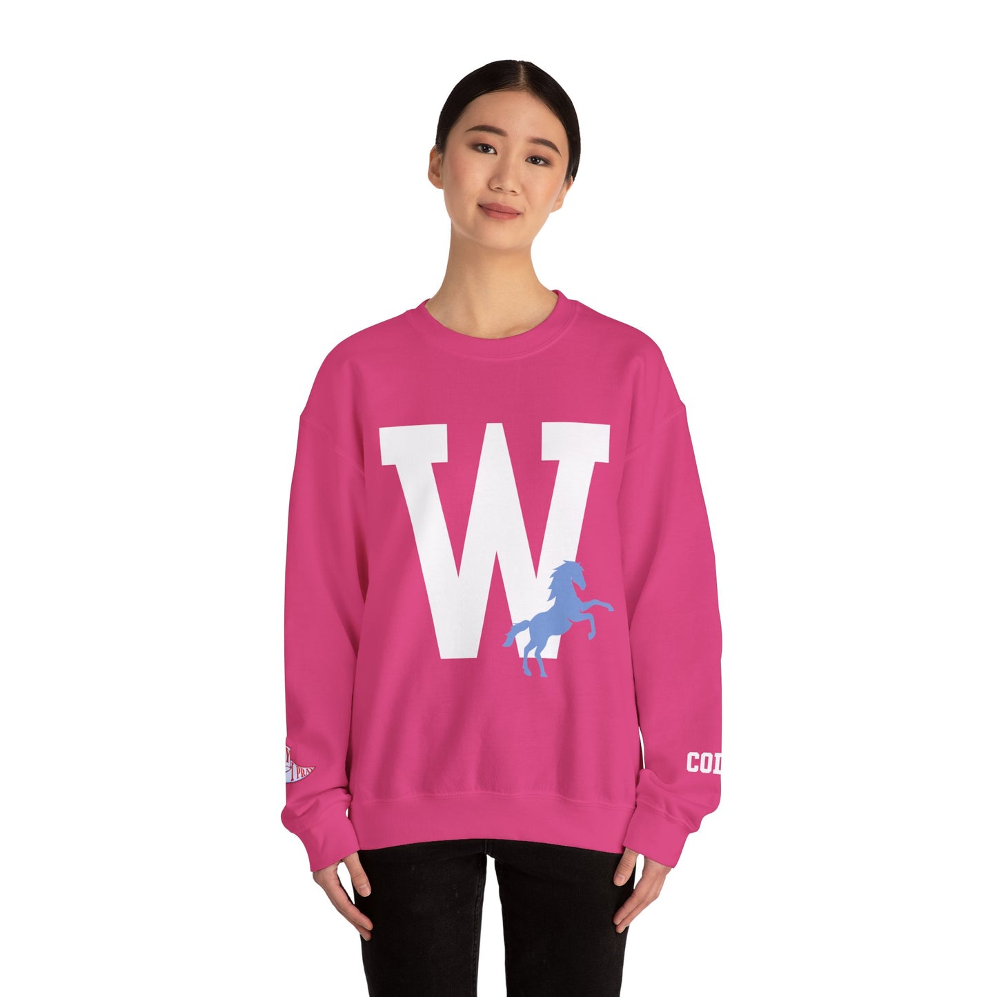 Crewneck Sweatshirt - W HORSE Colts Sweater West Jessamine
