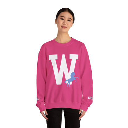 Crewneck Sweatshirt - W HORSE Colts Sweater West Jessamine