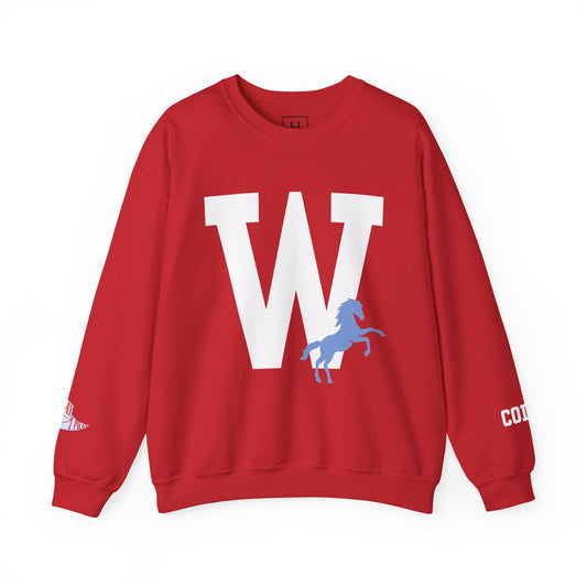 Crewneck Sweatshirt - W HORSE Colts Sweater West Jessamine