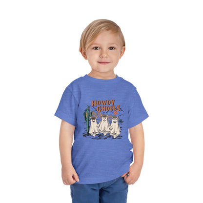 Toddler Howdy Ghouls Halloween T-shirt