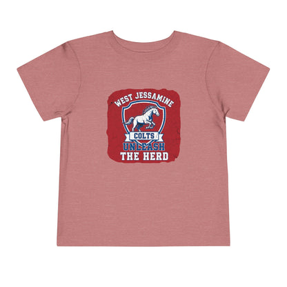 Toddler; West Jessamine Unleash The Herd - Unisex T-shirt