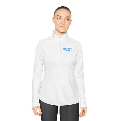 WEST JESSAMINE COLTS --- Stylish Womens Quarter-Zip Pullover for Casual Elegance, Comfortable Layering, Athletic Wear, Spring Fashion, Gift for Mom, College Apparel