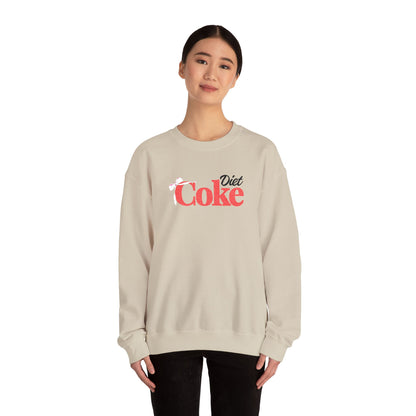 Bow 'Diet Coke' Crewneck Sweatshirt - Embroidered