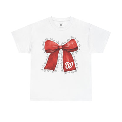 Let's Go Colts Bow - W Logo Unisex T-Shirt