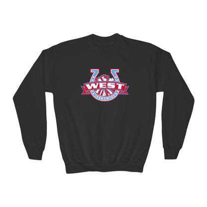 YOUTH -- West Jessamine Horseshoe Logo w/ Pom Sweatshirt
