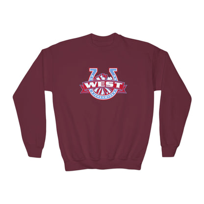 YOUTH -- West Jessamine Horseshoe Logo w/ Pom Sweatshirt