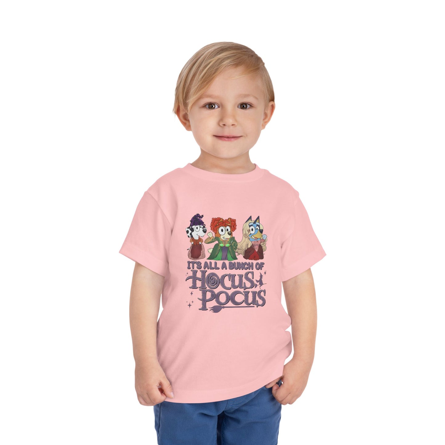 Toddler Bluey Hocus Pocus Halloween T-shirt
