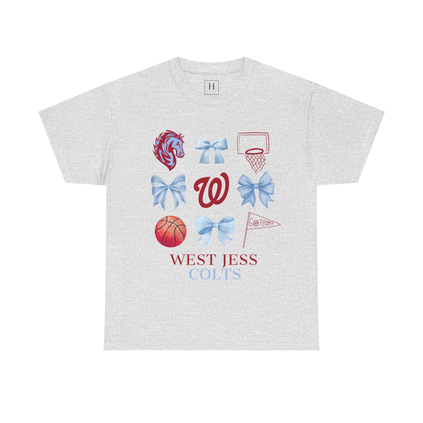 West Jessamine Basketball Coquette Unisex Tee