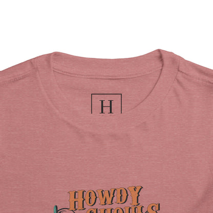Toddler Howdy Ghouls Halloween T-shirt