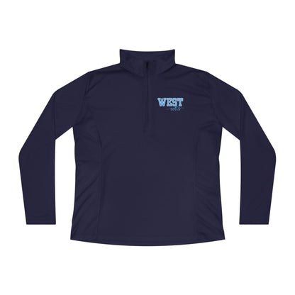 WEST JESSAMINE COLTS --- Stylish Womens Quarter-Zip Pullover for Casual Elegance, Comfortable Layering, Athletic Wear, Spring Fashion, Gift for Mom, College Apparel