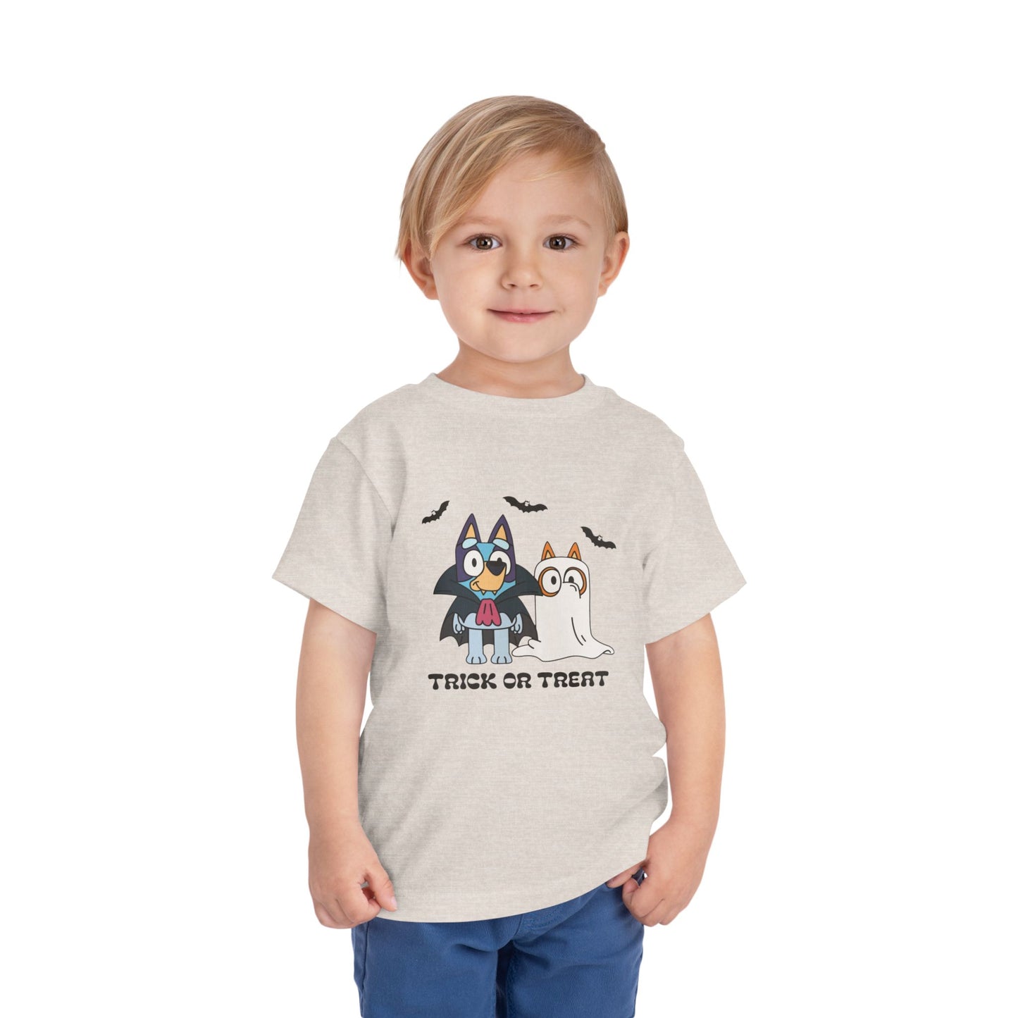 Toddler Bluey Trick or Treat T-shirt