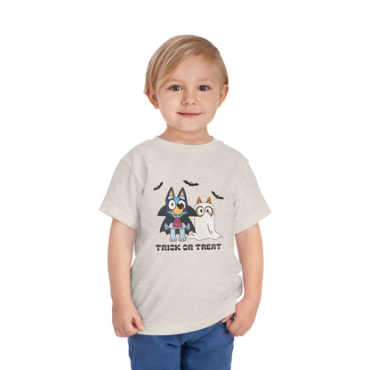 Toddler Bluey Trick or Treat T-shirt