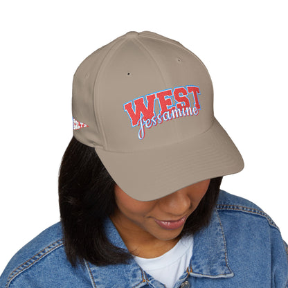 West Jessamine - Colts Pennant on Left Side - Embroidered Baseball Cap — Retro Game Day School Spirit