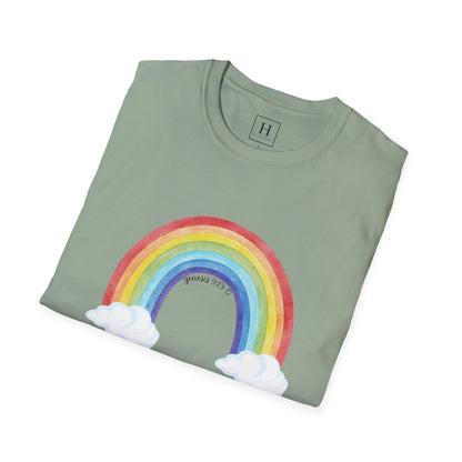 Rainbow God's Promise Genesis 13 Christian T-shirt