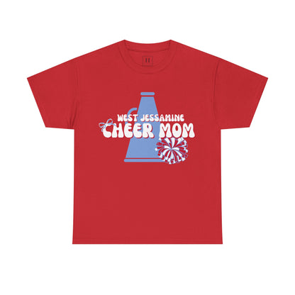 West Jessamine Cheer Mom Megaphone & Pom - Unisex Shirt