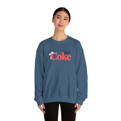 Bow 'Diet Coke' Crewneck Sweatshirt - Embroidered