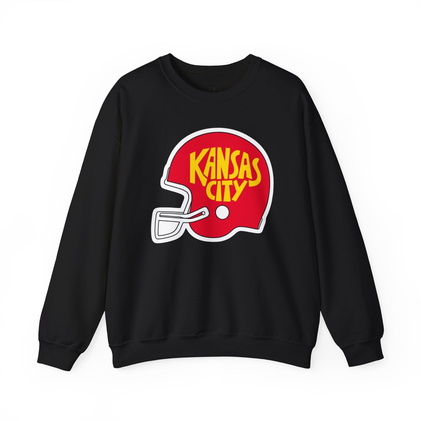Game Day KS Chiefs Football Helmet - Unisex Sweatshirt