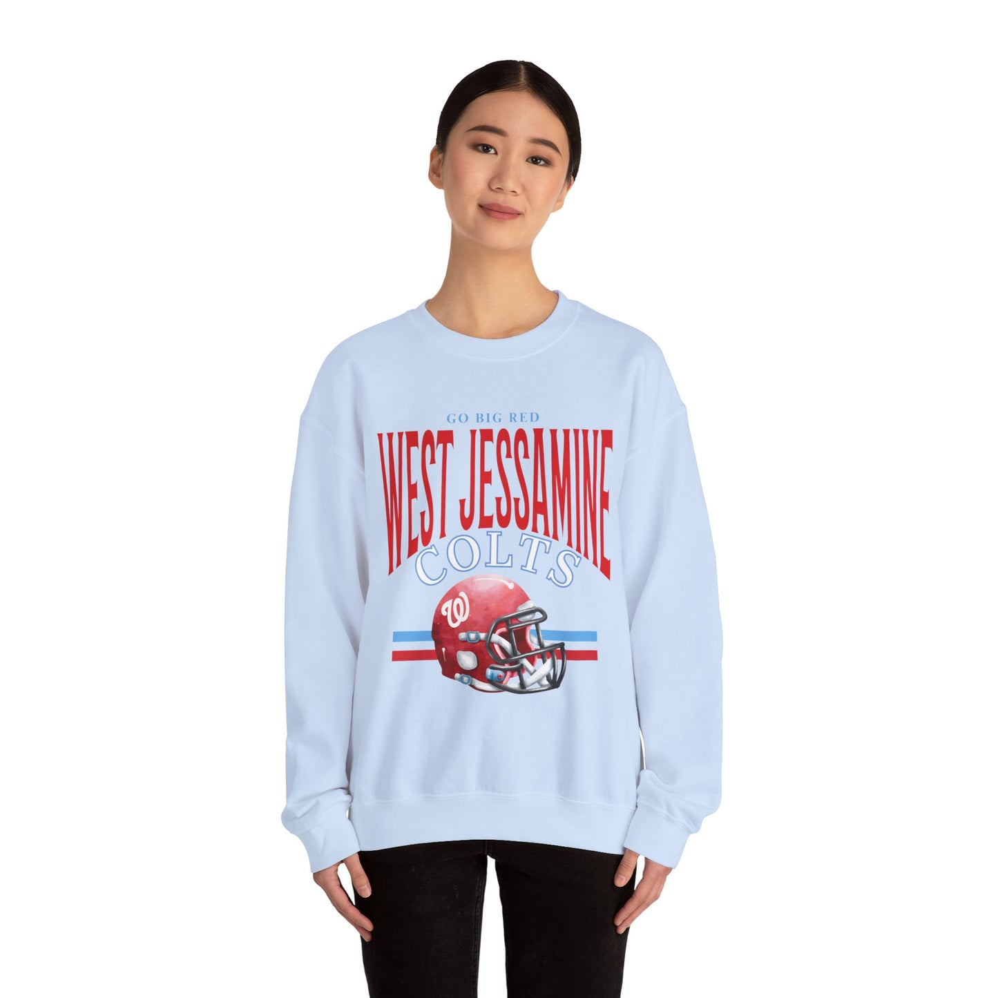 Go Big Red West Jessamine Football - Unisex Sweatshirt