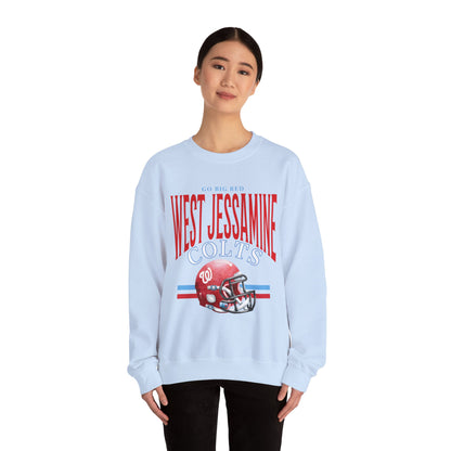 Go Big Red West Jessamine Football - Unisex Sweatshirt