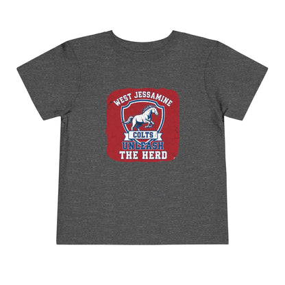Toddler; West Jessamine Unleash The Herd - Unisex T-shirt