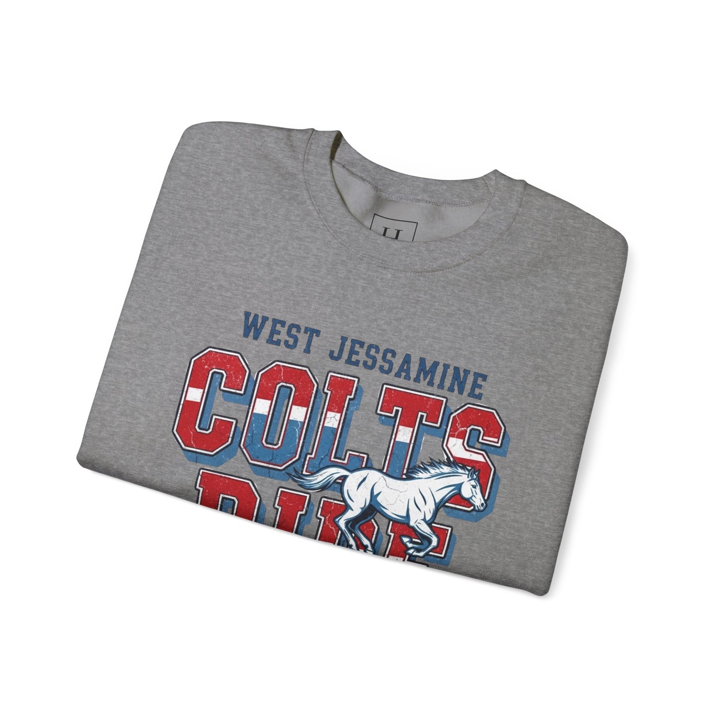 Crewneck Sweatshirt - West Jess RIDE COLTS Sweater