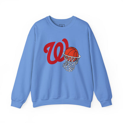 West Jessamine Logo & Basketball- Unisex Sweatshirt
