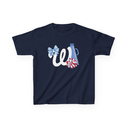YOUTH -- West Jessamine Cheer Bow, Megaphone & Poms - Unisex Shirt