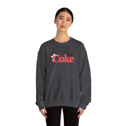Bow 'Diet Coke' Crewneck Sweatshirt - Embroidered