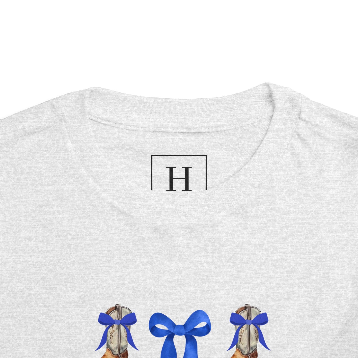 Toddler Kentucky Wildcats Coquette Bow and Cowgirl Boots Shirt