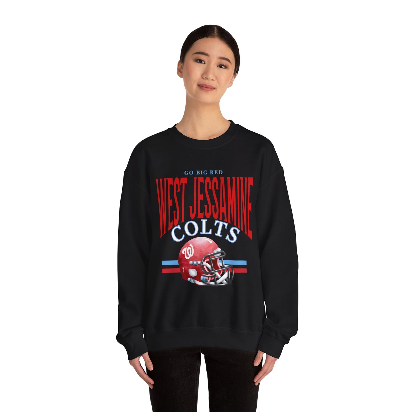 Go Big Red West Jessamine Football - Unisex Sweatshirt
