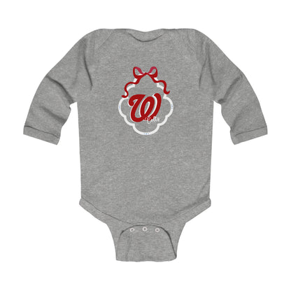 Infant - West (W) Colts -- Long Sleeve Bodysuit