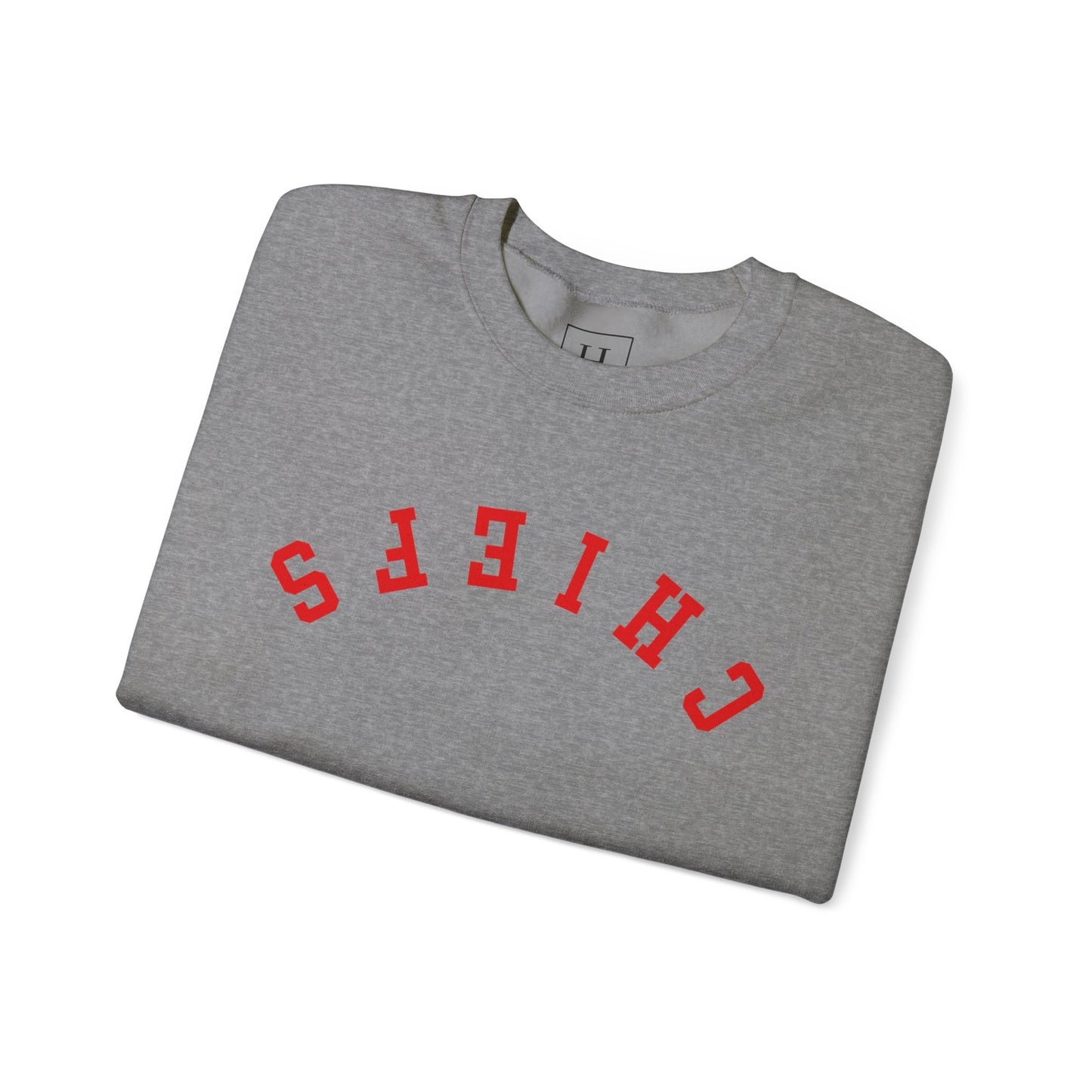 KC Chiefs Upside Down Lettering - Unisex Sweatshirt