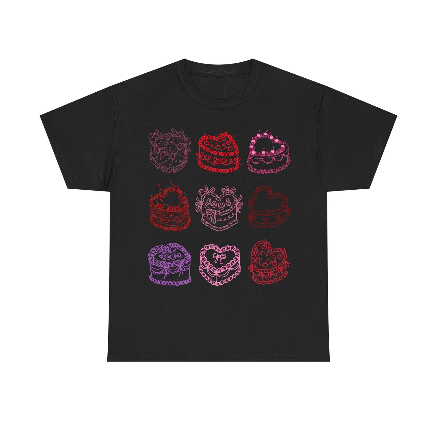 Coquette Cherry Bow Cake T-Shirt