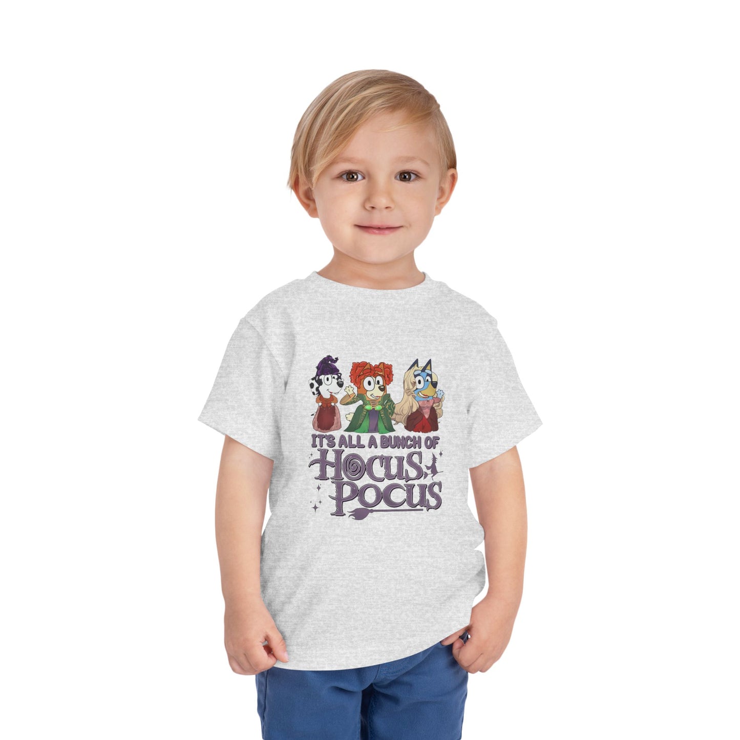 Toddler Bluey Hocus Pocus Halloween T-shirt