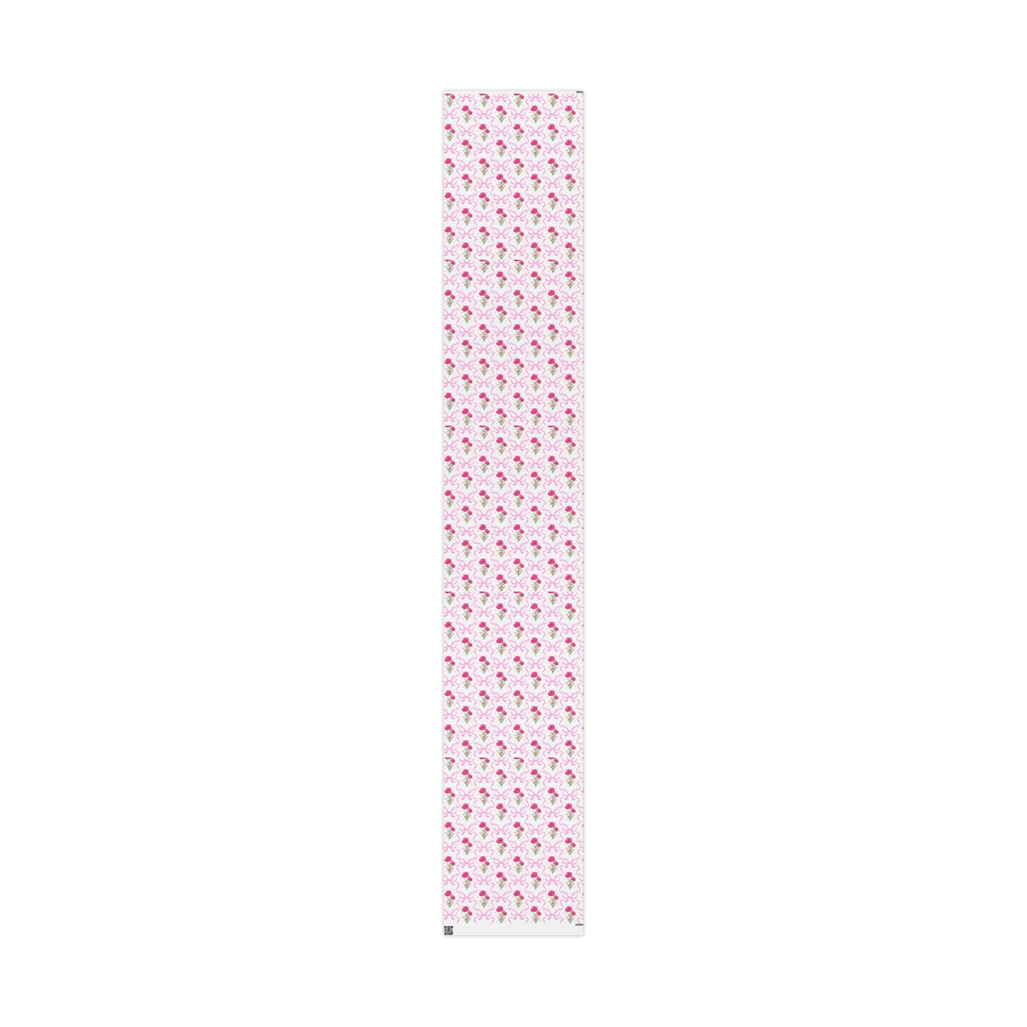 Pink Bows & Flower Wrapping Paper — Coquette Gift Wrap