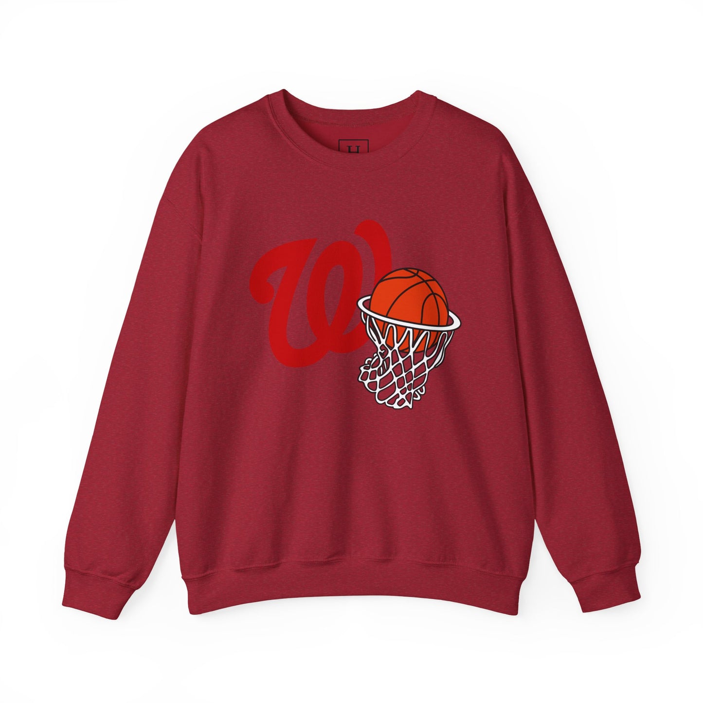 West Jessamine Logo & Basketball- Unisex Sweatshirt
