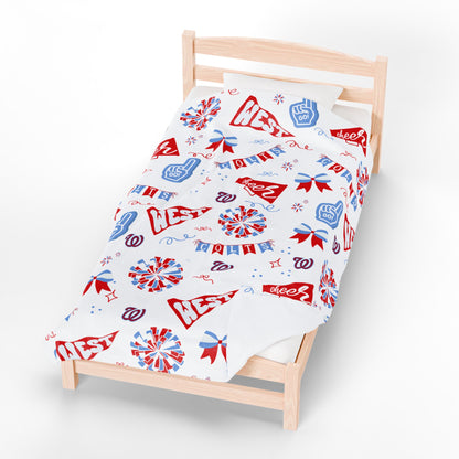 West Jessamine Colts Cheer & Bow Blanket