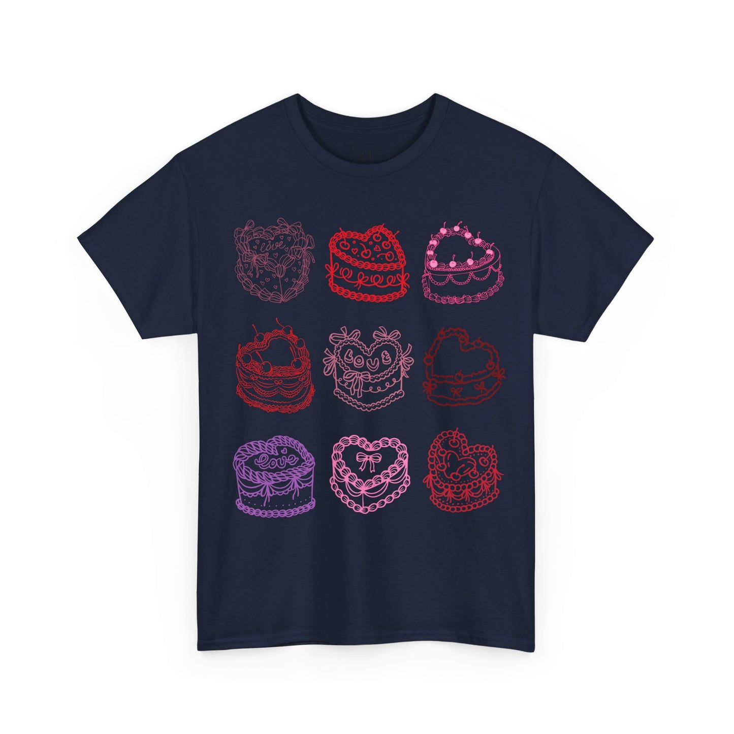 Coquette Cherry Bow Cake T-Shirt