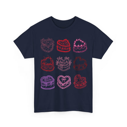 Coquette Cherry Bow Cake T-Shirt