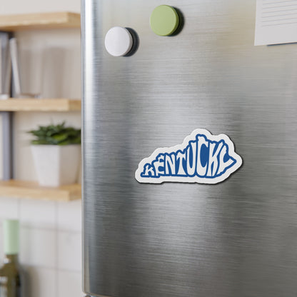 Kentucky Die-Cut Magnets for Home Decor, Stylish Refrigerator Magnet, Personalized Office Decor, Custom Gift Idea, Modern Home Accessories