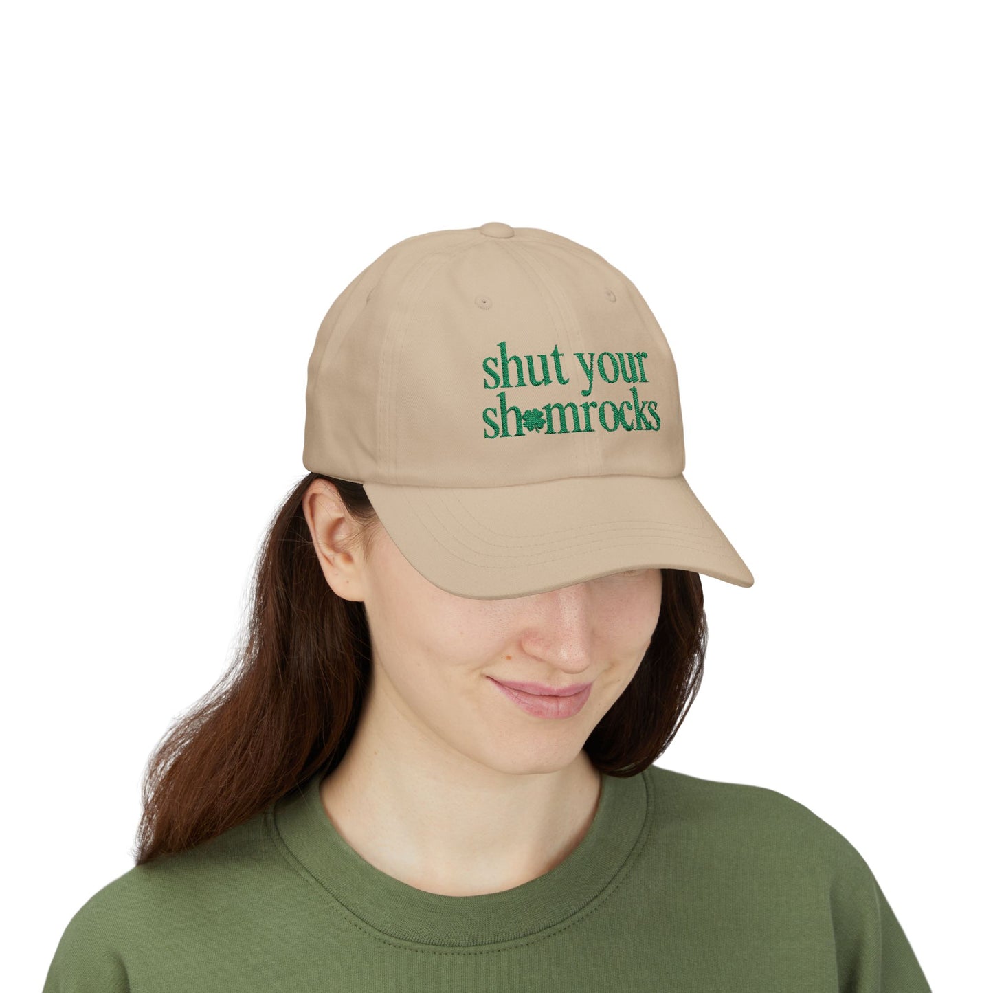 Shut Your Shamrocks Day Dad Cap