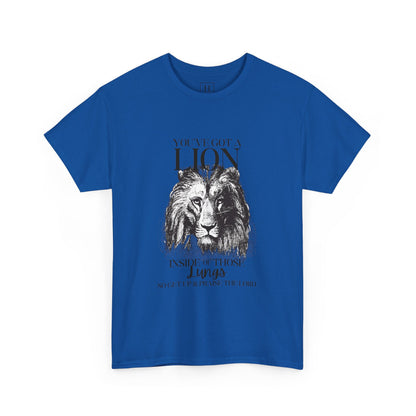 you are a lion christian shirt
