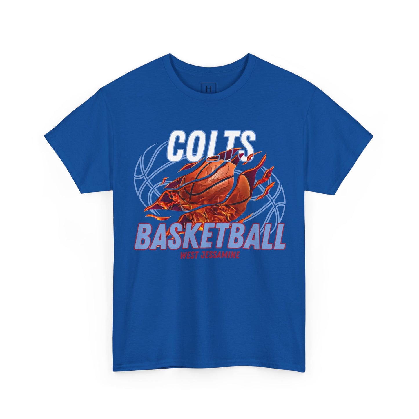 West Jessamine Colts Basketball  —  Unisex T-Shirt