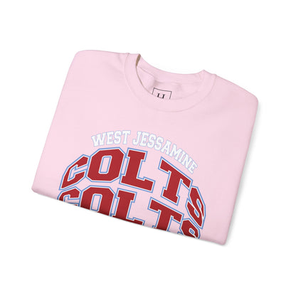 West Jessamine Colts Crewneck Sweatshirt — School Spirit Pride - Unisex
