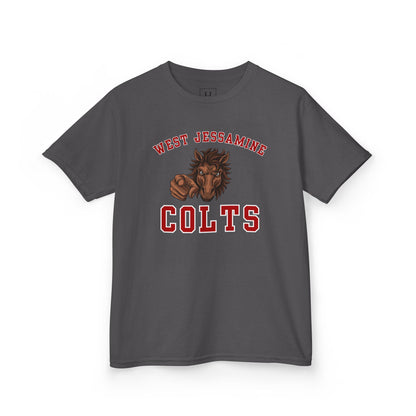 YOUTH --- West Jessamine Colts Mascot - YOU  -- Unisex Tee