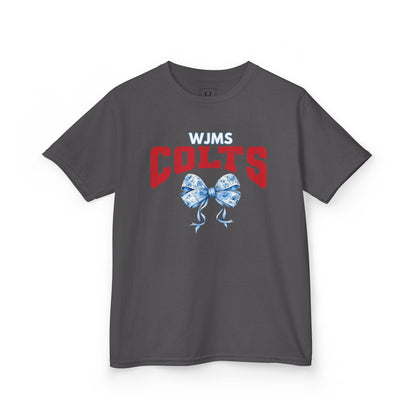 YOUTH - WJMS COLTS Coquette Bow Tee