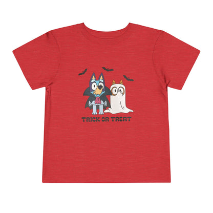 Toddler Bluey Trick or Treat T-shirt