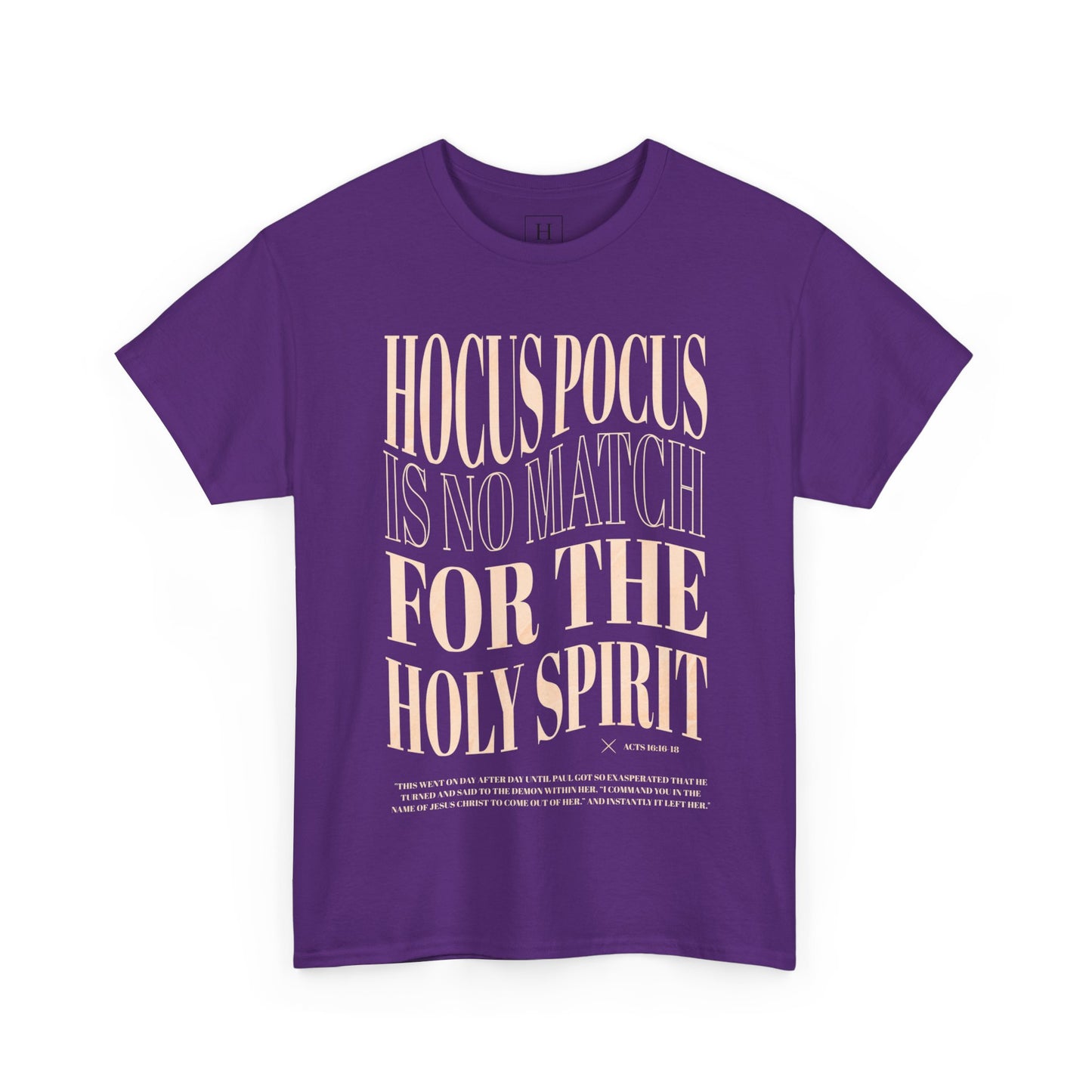 Hocus Pocus Is No Match For The Holy Spirit Tee